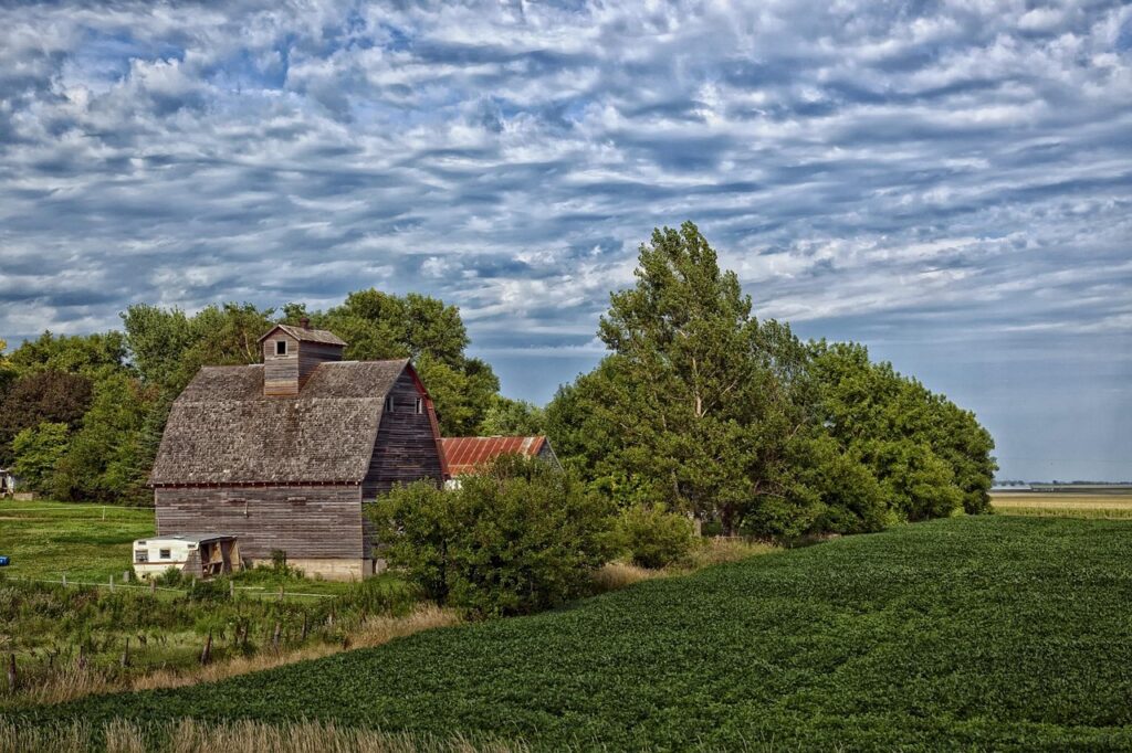 Scenic view of Missouri landscape and countryside